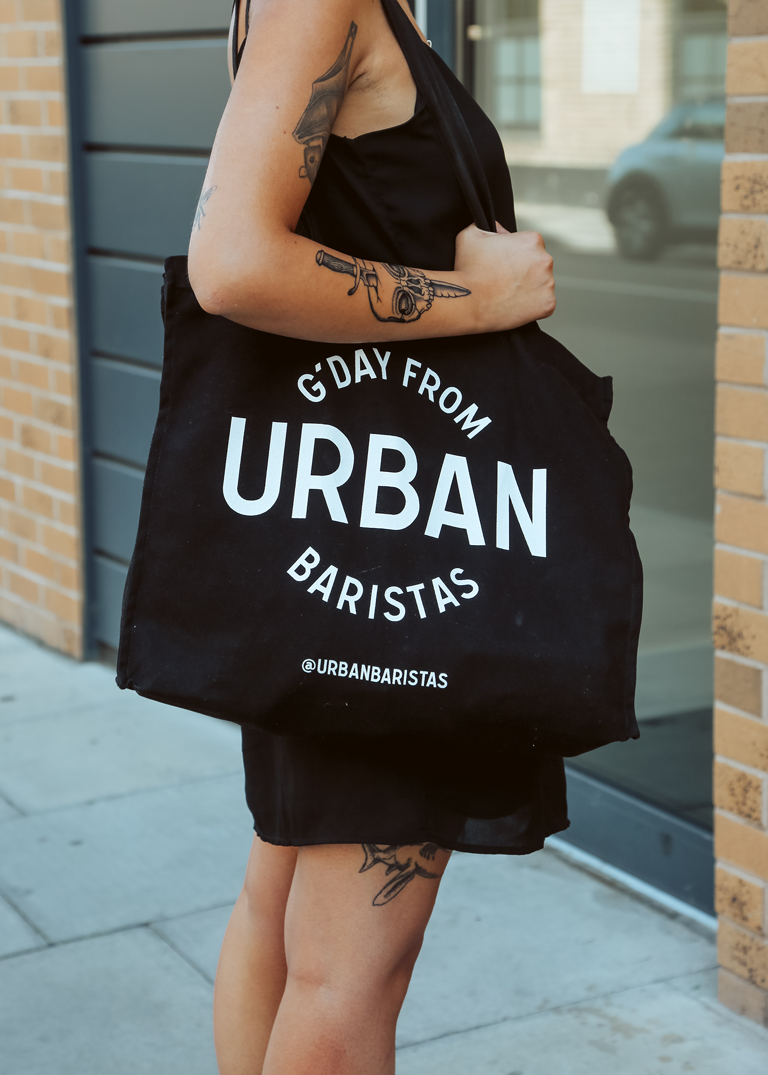 Urban on sale tote bag