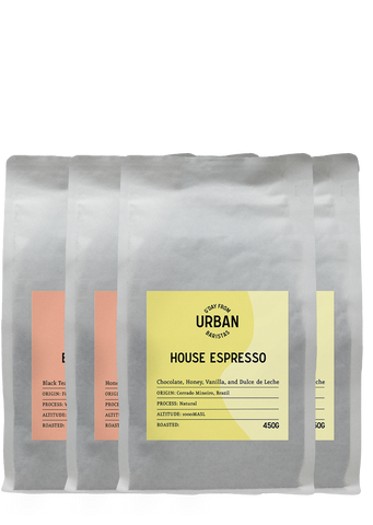 2x Urban Espresso 2x Roaster's Choice