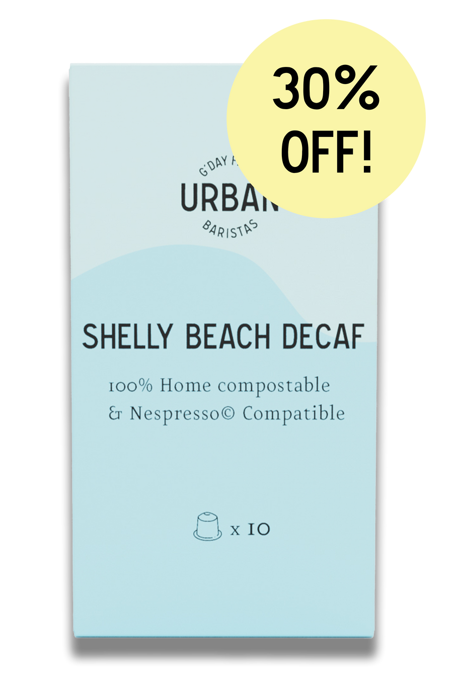 Shelly Beach Decaf Pods